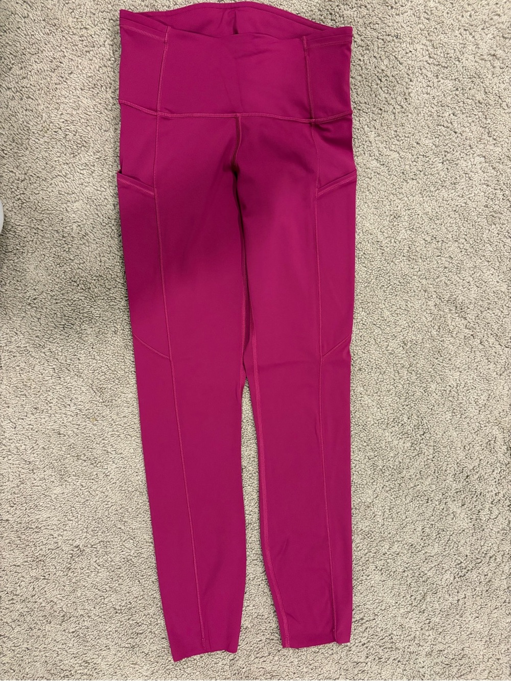 LuLuLemon High-Waist Magenta Leggings - 4